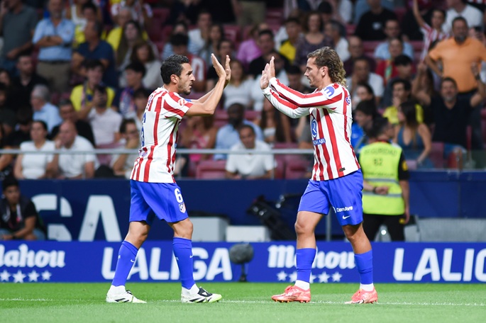 Griezmann at the double as Atletico beat Levante in La Liga