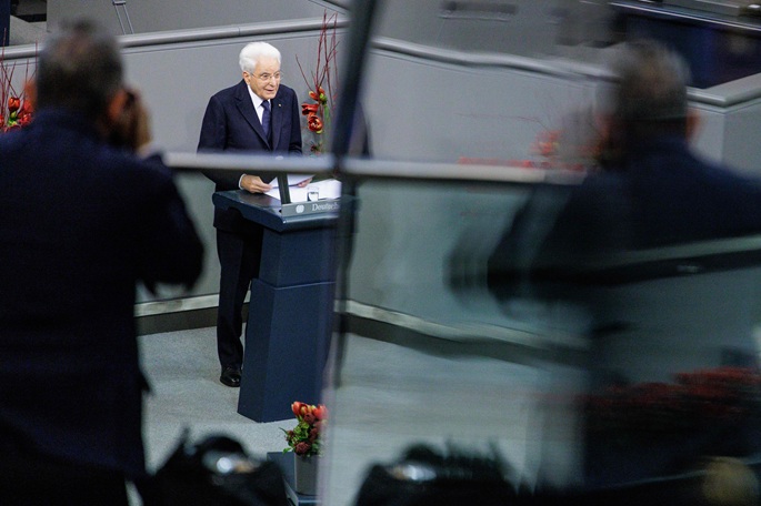 Italy's president lauds multilateralism as way to ward off new wars