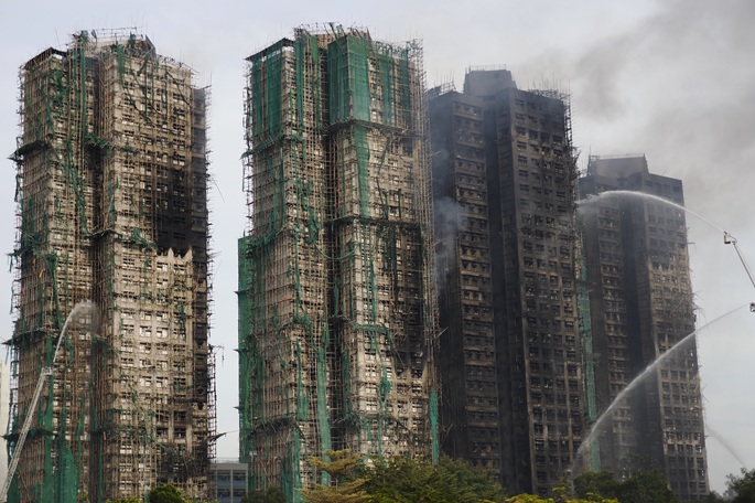 Death toll rises to 94 in Hong Kong residential building fire