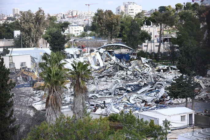 Israel demolishes UN compound in East Jerusalem