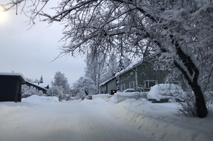 Lapland sees coldest January in 40 years