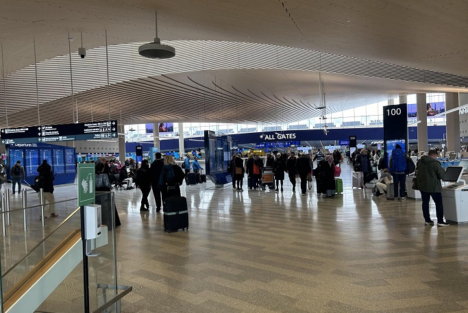 More passengers travel through Finnish airports in January