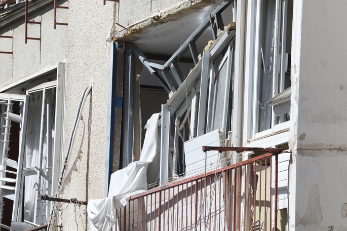 This photo taken on March 6, 2026 shows the site of an Iranian strike in Tel Aviv, Israel. Photo: Gideon Markowicz/JINI via Xinhua.