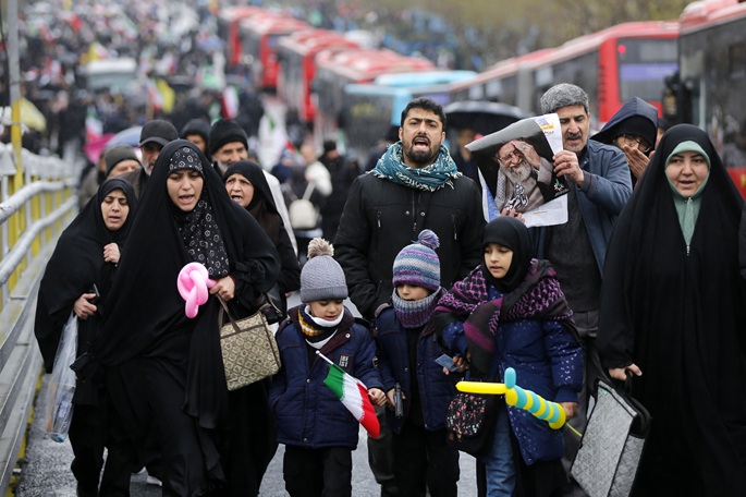 People attend a mass rally to mark International Quds Day in Tehran, capital of Iran, March 13, 2026. Photo: Xinhua.