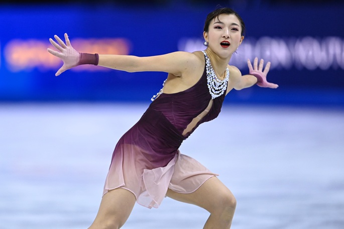 Japan's Sakamoto seals golden farewell with 4th figure skating worlds title