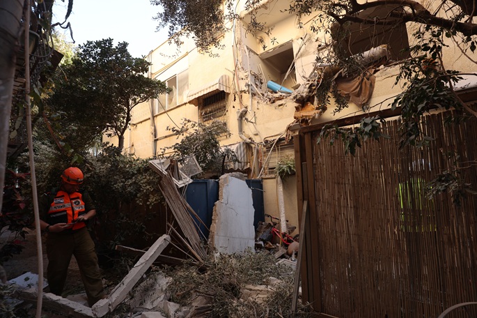 A site of an Iranian strike in Tel Aviv, Israel, March 8, 2026. File Photo: Xinhua.