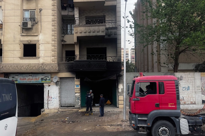 Textile factory fire in Cairo kills 8, injures 17