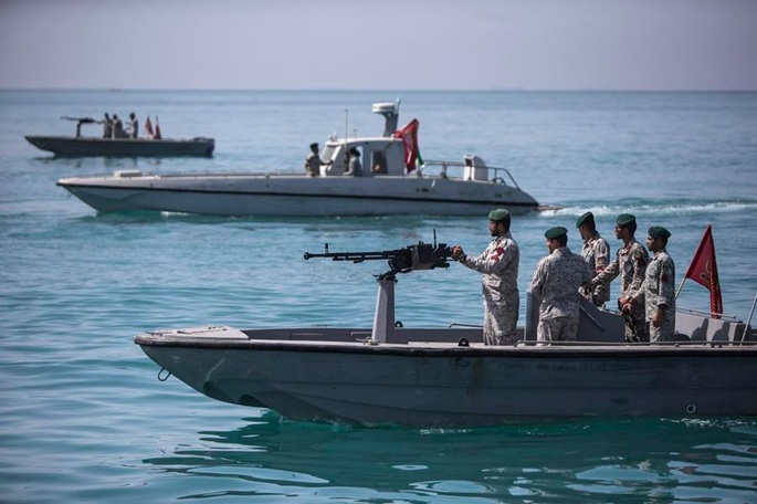 Iranian soldiers patrol the Strait of Hormuz in southern Iran, April 30, 2019. File Photo: Xinhua.