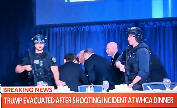 Secret Service agent shot at White House Correspondents' Dinner
