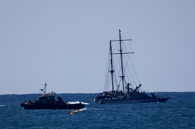 Gaza-bound flotilla activists disembark on Greek island of Crete