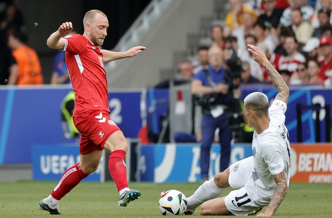Eriksen 'feeling good' after on-field collapse