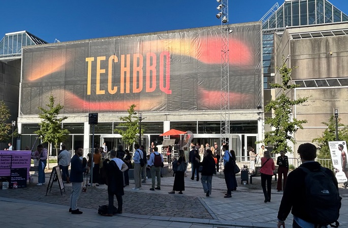 TechBBQ 2026 began at Bella Center Copenhagen in Denmark on Wednesday. DF Photo.