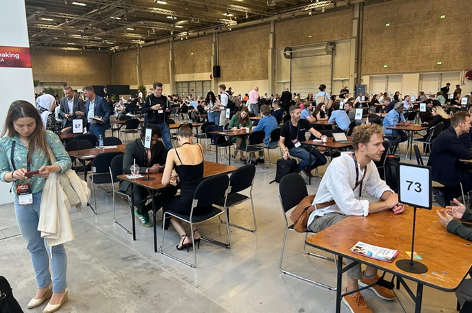Matchmaking area at The TechBBQ 2026. DF Photo.